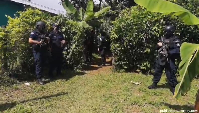 Detienen a nicaragüense por robo de armas en academia policial de Costa Rica