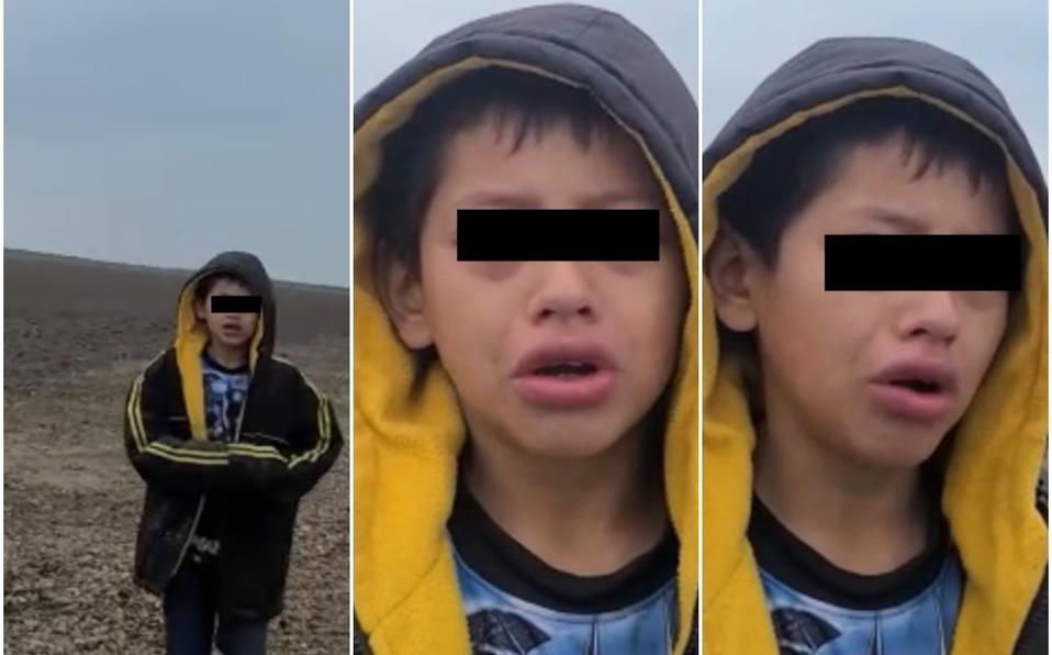 Abandonado, desesperado y llorando, así fue encontrado un niño nica en la frontera de Estados Unidos y México