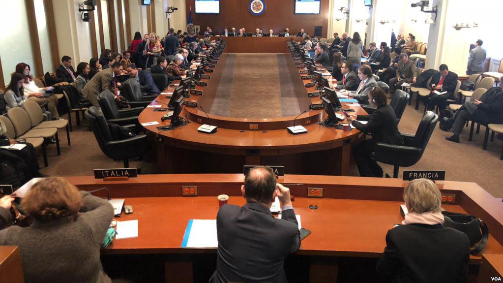 ​​La convocatoria fue anunciada por el actual presidente del Consejo Permanente de la OEA, Carlos Calles Castillo, quien además representa a El Salvador.