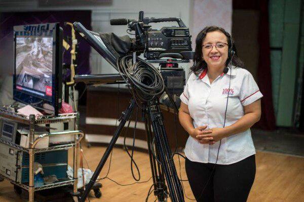 Periódista Lucía Pineda Ubau, Jefa de Presa de 100% Noticias-imagen tomada de la Nación