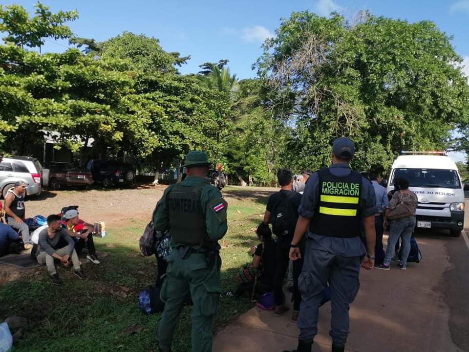 51 nicaragüenses son retenidos por policía de migración y fronteras en operativo 