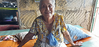 Doña María Teresa Canizales Fernández, sin salir de su cama recordó y contó sus anécdotas como partera de la ciudad de Diriamba, Carazo.