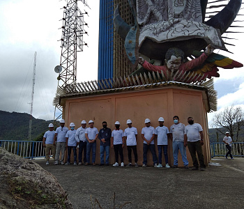 Iglesia católica en Matagalpa inicia la restauración de la cruz de la Montaña de la Paz