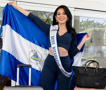 Miss Nicaragua rumbo a Israel