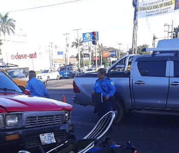 Joven panadero muere arrollado por una camioneta  en Managua 
