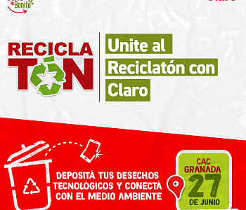 Claro invita al Reciclaron “Salvá Lo Bonito” en Granada