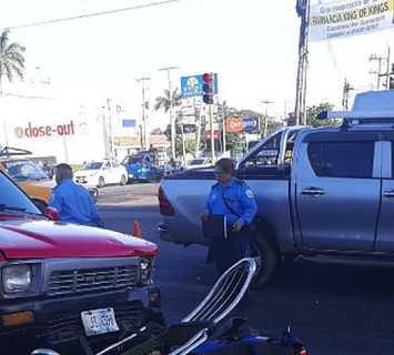 Joven panadero muere arrollado por una camioneta  en Managua 