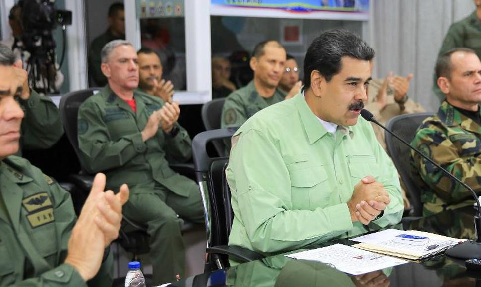 Presidente Nicolas Maduro-imagen tomada de el Nuevo Diario-AFP-END