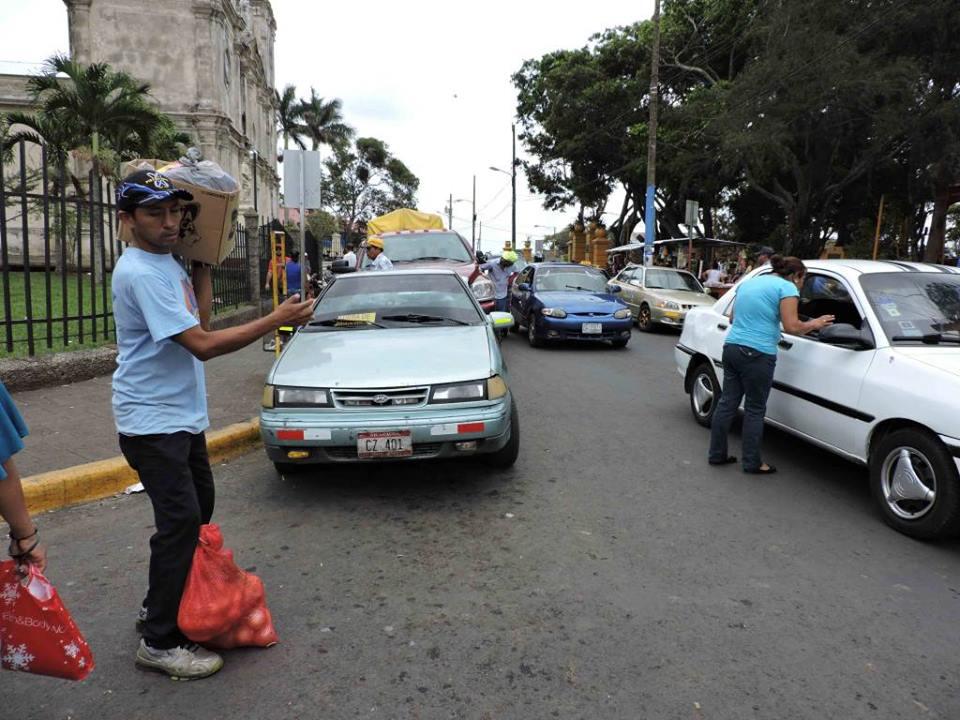Taxistas de jinotepe protestan por aumento de tarifa 