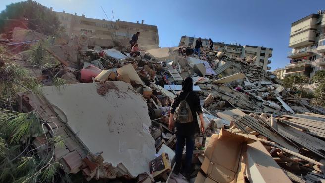 Terremoto en Grecia y Turquía/imágenes tomada de  20 Minutos