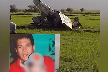 Fallece piloto que había resultado con serias lesiones en una finca de Granada