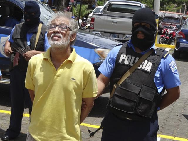 exmayor del Ejército de Nicaragua, Tomás Maldonado, de 64 años, quien estuvo desaparecido desde el 2 de agosto y fue acusado el 24 del mismo mes por los presuntos delitos de terrorismo, crimen organizado y entorpecimiento de servicios públicos en los Juzgados de Managua.