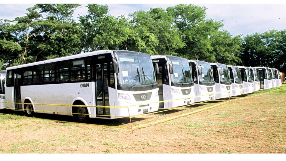 Nicaragua recibirá 550 buses para renovar el transporte público
