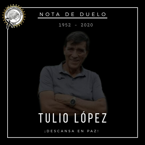 Tulio López, el estelar defensa central del Diriangén en los años 60, murió hoy en Diriamba