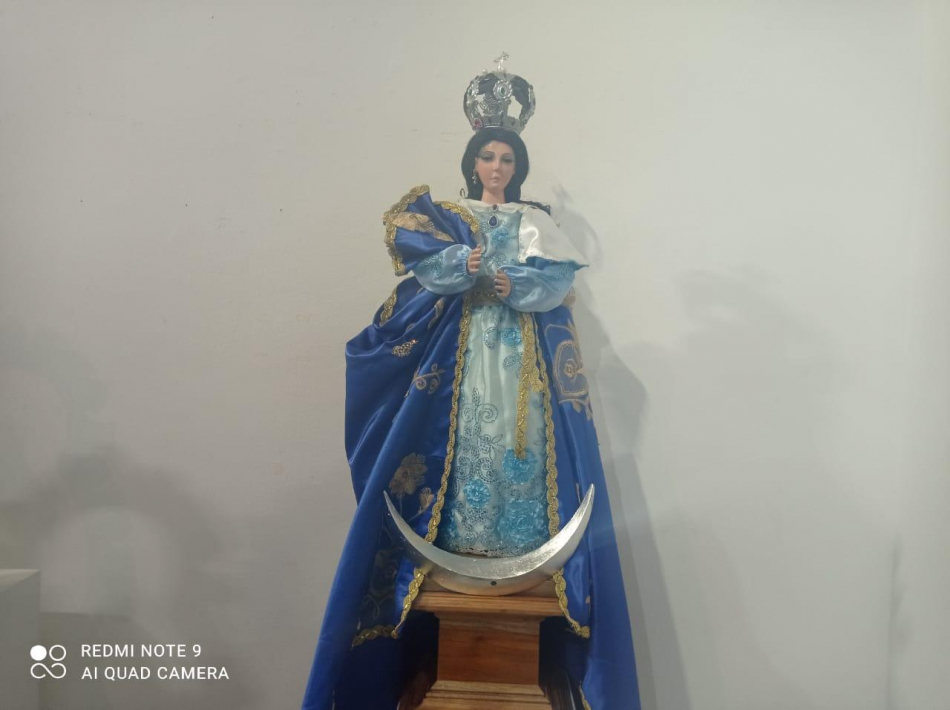 Inauguran en el INCH exposición “Pintando a la Virgen”